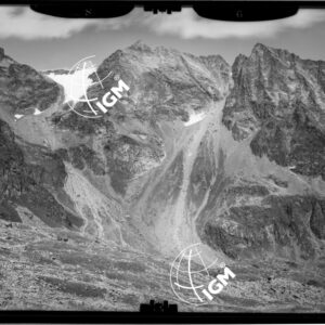 Rilievi al Gran Paradiso - Vallone di Piantonetto (Fognolosa) - (Gran S. Pietro) - panorama dalla Testa di Money alla Bocchetta di Valsoera - località di presa a NW. di A. Fiumetto - LN00011322