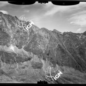 Rilievi al Gran Paradiso - Vallone di Piantonetto (Fognolosa) - (Gran S. Pietro) - panorama dalla Testa di Money alla Bocchetta di Valsoera - località di presa a NW. di A. Fiumetto - LN00011324