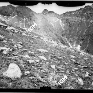 Rilievi al Gran Paradiso - Valle di Soana - panorama dalla T. di Lavina alla Cima di Peratrà - località di presa Punta Vallotta - LN00011369