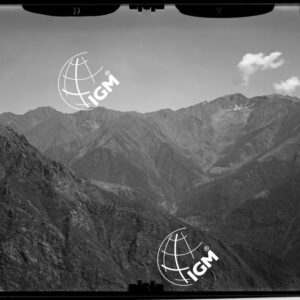 Rilievi al Gran Paradiso - Valle di Soana - panorama del Vallone che discende dalla Cima Fer a l'Ancieseu - località di presa presso la Ciarmetta - LN00011383