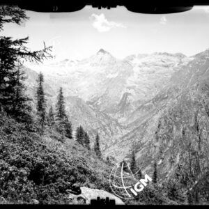 Rilievi al Gran Paradiso - Valle di Soana - panorama del Vallone che discende dalla Cima Fer a l'Ancieseu - località di presa presso la Ciarmetta - LN00011390