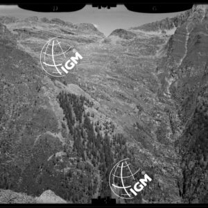 Rilievi al Gran Paradiso - Valle di Iozzo - panorama dal Colle della Cadrega al M. Cavallo - località di presa il Meal o Testona - LN00011397