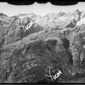 Rilievi al Gran Paradiso - Valle di Iozzo - panorama dal M. Colombino al Costone di Punta Rossa - località di presa presso la G. Giogo di Sotto - LN00011410