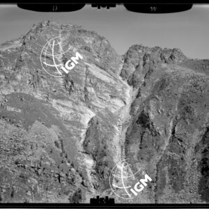Rilievi al Gran Paradiso - Valle di Iozzo - panorama da Punta Lavinia al Ciapei Prafiorito - località di presa sotto il pendio di Punta Rossa - LN00011415