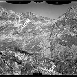 Rilievi al Gran Paradiso - Valle di Iozzo - panorama da Punta Lavinia al Ciapei Prafiorito - località di presa sotto il pendio di Punta Rossa - LN00011416