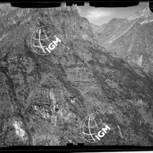 Valle Seriana - stazione 11 - panorama P.zo del Ceppo - P. Poris - P. Tendina - località di presa s.o. M. Masone. - LN00011626