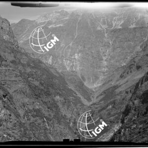 Valle Seriana - stazione 11 - panorama P.zo del Ceppo - P. Poris - P. Tendina - località di presa s.o. M. Masone. - LN00011628