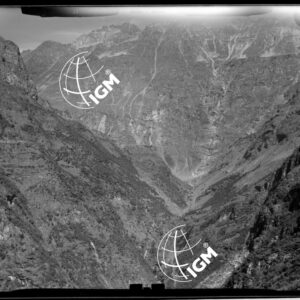 Valle Seriana - stazione 11 - panorama P.zo del Ceppo - P. Poris - P. Tendina - località di presa s.o. M. Masone. - LN00011629