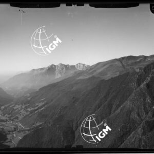 Valle Seriana - stazione 11 - panorama P.zo del Ceppo - P. Poris - P. Tendina - località di presa s.o. M. Masone. - LN00011631