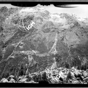 Valle Seriana - stazione 1 - panorama da M. Masoni a P.zo di Coca - località di presa Infernello. - LN00011690