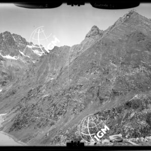 Valle Seriana - stazione 6 - panorama  del Coca e la Valmorta verso il passo di Bondane  - località di presa sotto il Recastello. - LN00011730
