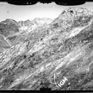 Valle Seriana - stazione 7 - panorama  del Coca e la Valmorta verso il passo di Bondane  - località di presa sotto il Recastello. - LN00011733