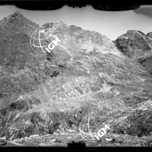 Valle Seriana - stazione 7 - panorama del Coca e la Valmorta verso il passo di Bondane - località di presa sotto il Recastello. - LN00011734
