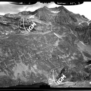 Valle Seriana - stazione 9 - panorama da il Passo Torena a la Cresta di Caranella - località di presa presso il Lago Barvallino sotto sotto il Passo Strinato. - LN00011745