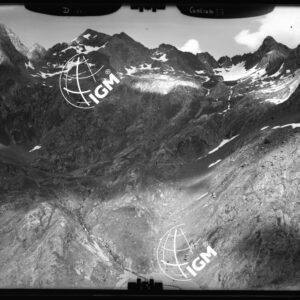 Valle Seriana - stazione 13 - panorama Recastello a M. Cimone del Diavolo a Vamorta - località di presa presso il Lago di Valmorta. - LN00011765