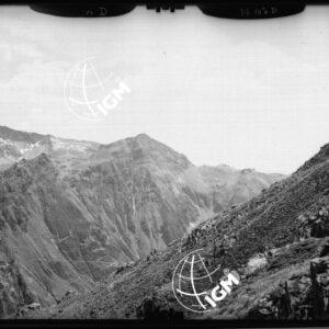 Valle Seriana - stazione 13 - panorama Recastello a M. Cimone del Diavolo a Vamorta - località di presa presso il Lago di Valmorta. - LN00011771