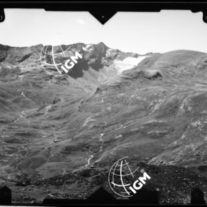 Valle di Champorcher - stazione 1 - 1^ - panorama dal Colle Larisse alle Rose Bianche  - località di presa presso Est di Bec Raty Ovest Lago Giaset - LN00011825