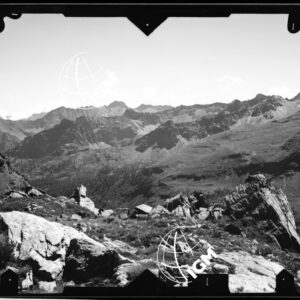 Valle di Champorcher - stazione 2^ 16 - da Cima Piana a Cimetta rossa dei Banchi - località di presa presso Est di Bec Raty - LN00011838