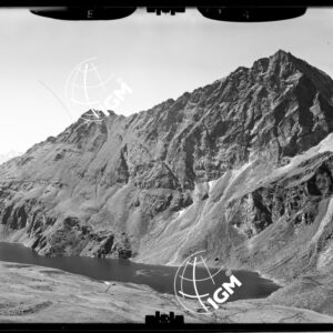 Staz. 17 e 18 - M. Cervino e Valtournanche - la Val Tournanche - Bacino sotto il Motta di Pletè da Punta Cian al M. Seleron - località presa: Cheneil - S. W. M. Seriola - LN00012688
