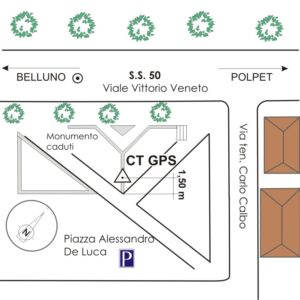 023705 - BELLUNO - PIAZZA ALESSANDRO DE LUCA