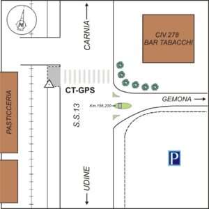 025711 - GEMONA DEL FRIULI - S.S. 13 KM. 156,200