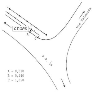 033607 - S.P. 14 KM. 18,700 - LOCALITA' PONTE GIURINO