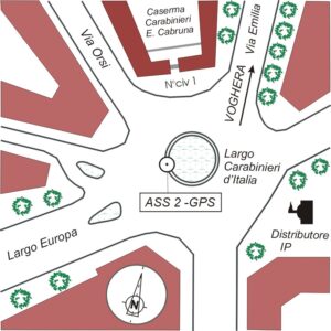 070801 - TORTONA - LARGO CARABINIERI D'ITALIA - A