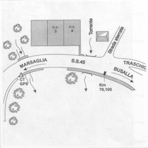 083706 - S.S. 45  "DELLA VAL TREBBIA" KM 70,100 - TRASCHIO