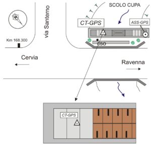 100704 - SAVIO DI CERVIA - EX  S.S.16 KM 168,300