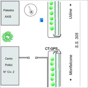 40A711 - GRADISCA D'ISONZO - S.S. 305 - KM 7,050