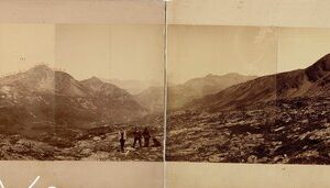 N.12 - Piccolo Moncenisio - Staz. sul Truc roccioso sopra il lago dei Prè. - CA00001876