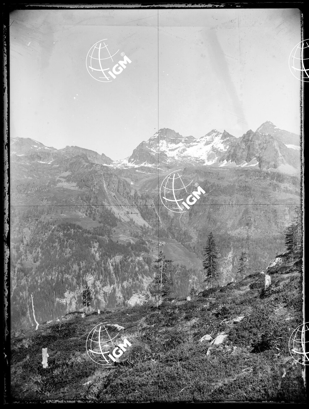 Panorama 1: Monte Rosa - Cresta di Bellefàce - LN00018759