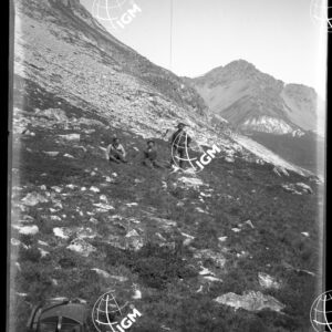 Moncenisio Panorama 8 alla Croce di confine (Bellecombe) sotto le roccie Carlina - LN00019507