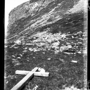 Moncenisio Panorama 8 alla Croce di confine (Bellecombe) sotto le roccie Carlina sin. fot. 10 - LN00019516