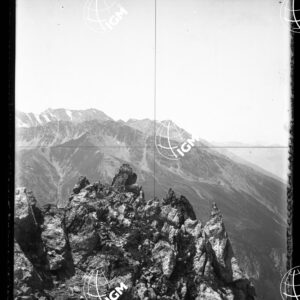 Moncenisio Panorama 10 sul la Roccia Carlina sommità sin. fot. 10 doppia - LN00019538
