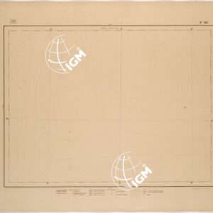 CARTA COROGRAFICA DEL REGNO D'ITALIA E DELLE REGIONI ADIACENTI FOGLIO 28 CAGLIARI