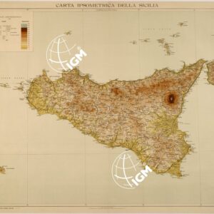 CARTA IPSOMETRICA DELLA SICILIA