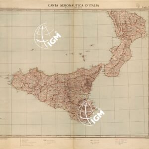 CARTA AERONAUTICA D'ITALIA FOGLIO 5