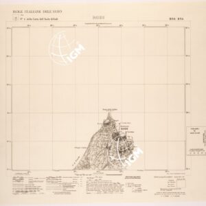 ISOLE ITALIANE DELL'EGEO AL 25.000 - ISOLA DI RODI - FOGLIO 1  III NE II NO - RODI