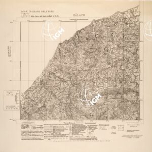 ISOLE ITALIANE DELL'EGEO AL 25.000 - ISOLA DI RODI - FOGLIO 2 I NE - SALACO