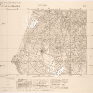 ISOLE ITALIANE DELL'EGEO AL 25.000 - ISOLA DI RODI - FOGLIO 4 I NO - CATTAVIA