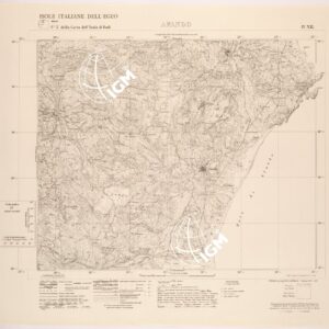 ISOLE ITALIANE DELL'EGEO AL 25.000 - ISOLA DI RODI - FOGLIO 3 IV NE - AFANDO