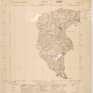ISOLE ITALIANE DELL'EGEO AL 25.000 - ISOLA DI COO - FOGLIO 1 II SE - CEFALO