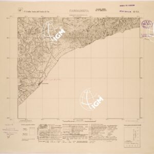 ISOLE ITALIANE DELL'EGEO AL 25.000 - ISOLA DI COO - FOGLIO 2 III NE - CARDAMENA