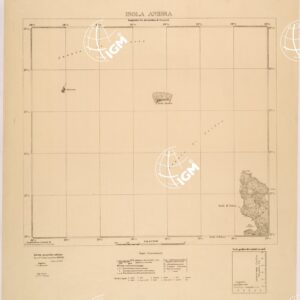 ISOLE ITALIANE DELL'EGEO AL 25.000 - ISOLA ANIDRA