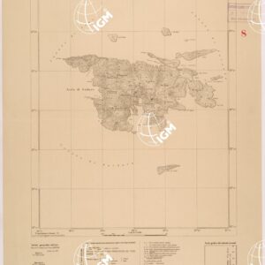 ISOLE ITALIANE DELL'EGEO AL 25.000 - ISOLA DI GAIDARO