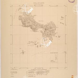 ISOLE ITALIANE DELL'EGEO AL 25.000 - ISOLA DI LISSO
