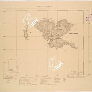 ISOLE ITALIANE DELL'EGEO AL 25.000 - ISOLA DI PSERIMO (CAPPARI)
