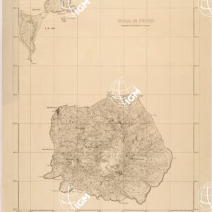 ISOLE ITALIANE DELL'EGEO AL 25.000 - ISOLA DI NISIRO