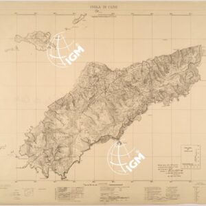 ISOLE ITALIANE DELL'EGEO AL 25.000 - ISOLA DI CASO